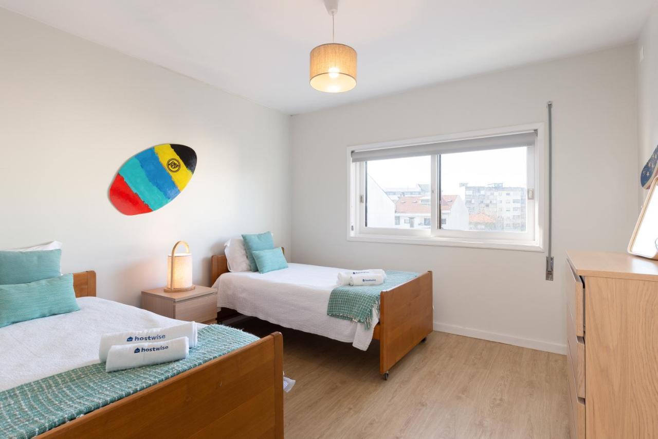 Host Wise - Trendy Bright Flats With Jacuzzi - 5 Min Beach Матозиньюш Экстерьер фото